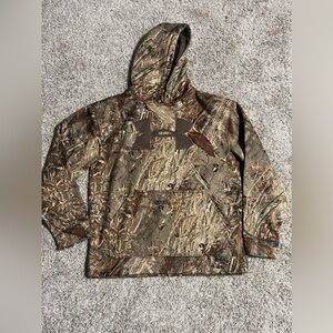 Under Armour Mens Mossy Oak Camo Hoodie